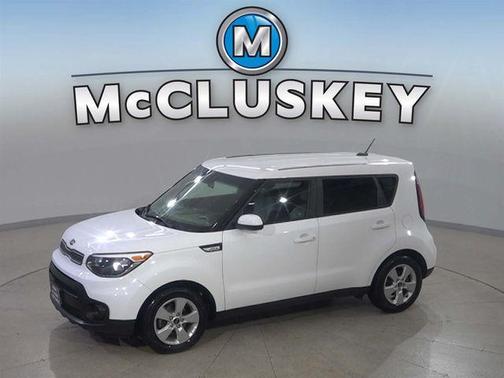 Clear White 2019 Kia Soul Base