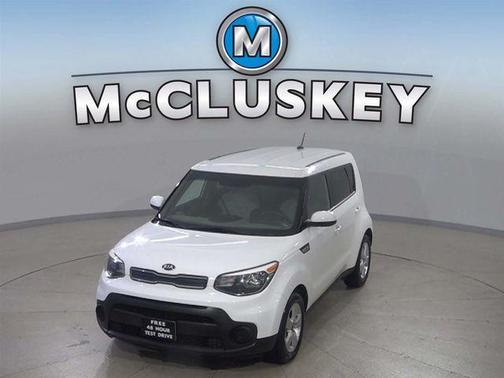 Clear White 2019 Kia Soul Base