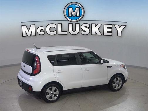 Clear White 2019 Kia Soul Base