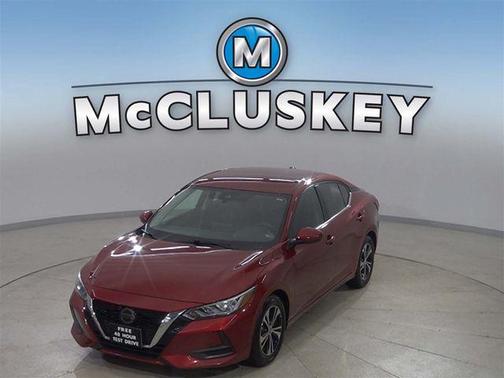 Scarlet Ember Tintcoat 2023 Nissan Sentra SV