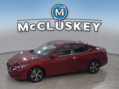 Scarlet Ember Tintcoat 2023 Nissan Sentra SV