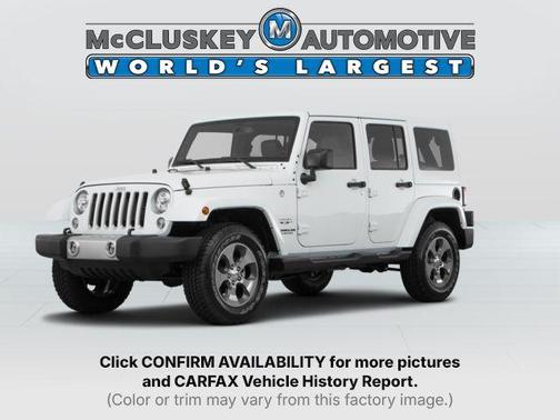 Bright White Clearcoat 2017 Jeep Wrangler Unlimited Sahara