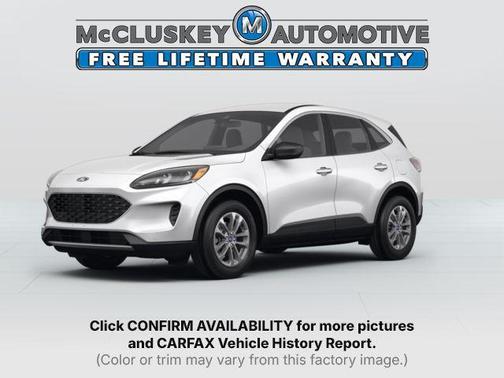 Star White Metallic Tri-Coat 2022 Ford Escape SE