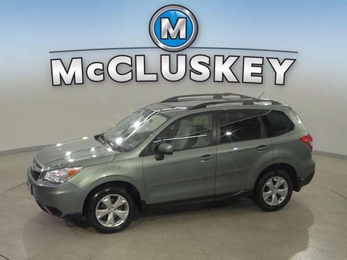 Jasmine Green Metallic 2015 Subaru Forester 2.5i Premium