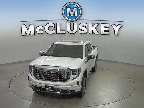 White Frost Tricoat 2024 GMC Sierra 1500 Denali