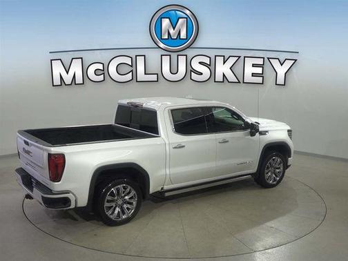 White Frost Tricoat 2024 GMC Sierra 1500 Denali