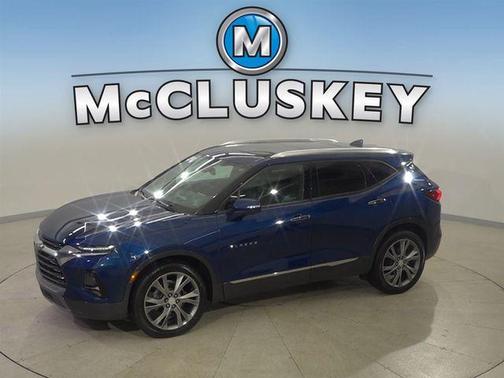Blue Glow Metallic 2022 Chevrolet Blazer Premier