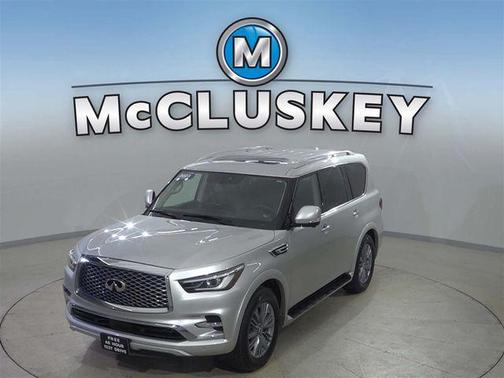 Liquid Platinum 2023 INFINITI QX80 Luxe