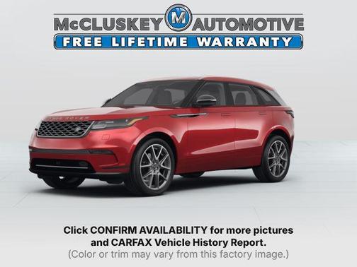 Red 2021 Land Rover Range Rover Velar S