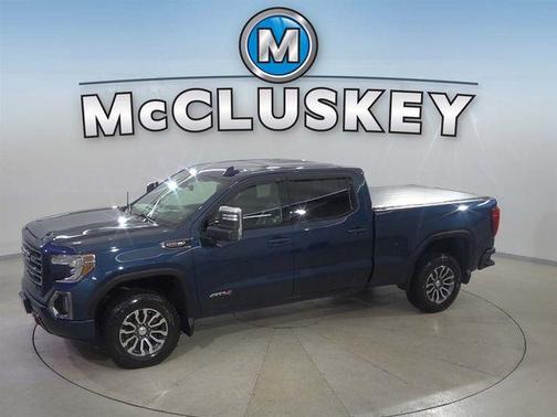 Pacific Blue Metallic 2020 GMC Sierra 1500 AT4
