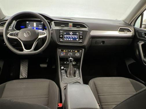 Pure White 2023 Volkswagen Tiguan 2.0T S