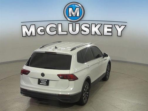 Pure White 2023 Volkswagen Tiguan 2.0T S