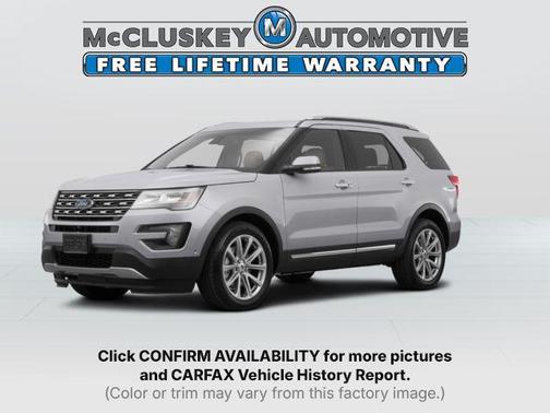 Ingot Silver 2017 Ford Explorer Limited
