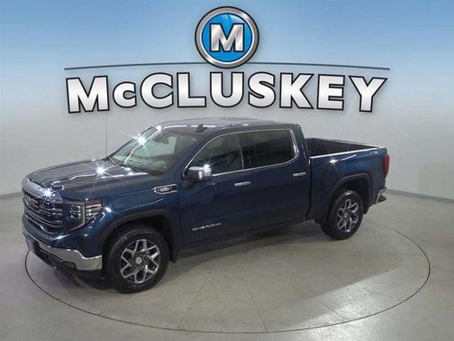Pacific Blue Metallic 2023 GMC Sierra 1500 SLT