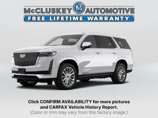 Crystal White Tricoat 2021 Cadillac Escalade Premium Luxury