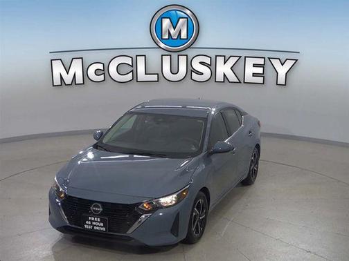 Atlantic Gray Metallic 2024 Nissan Sentra SV