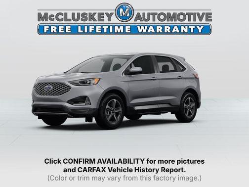 Silver Metallic 2024 Ford Edge SEL