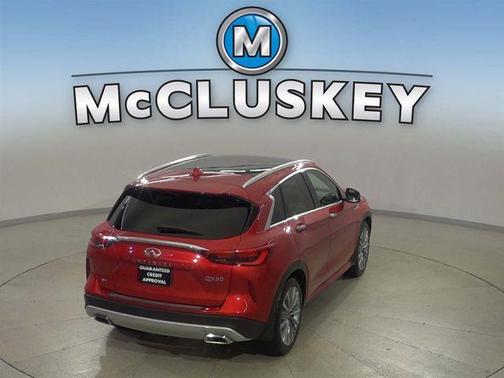 Dynamic Sunstone Red 2023 INFINITI QX50 AUTOGRAPH AWD