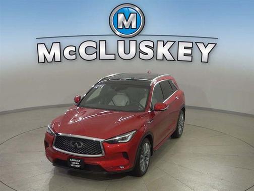 Dynamic Sunstone Red 2023 INFINITI QX50 AUTOGRAPH AWD