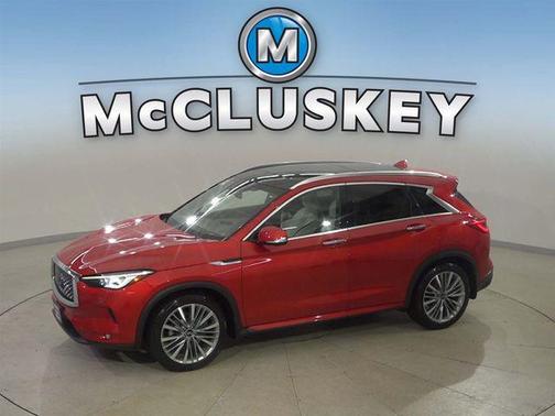 Dynamic Sunstone Red 2023 INFINITI QX50 AUTOGRAPH AWD