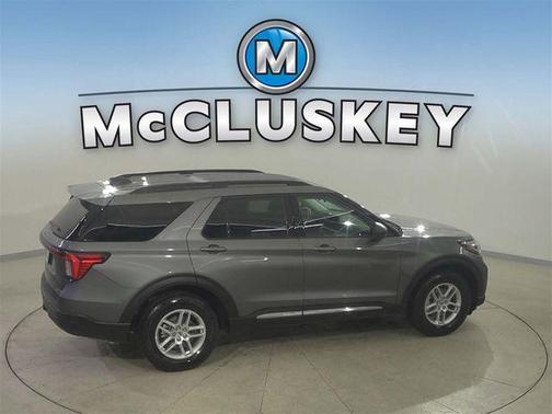 Gray Metallic 2025 Ford Explorer Active
