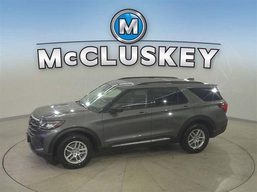 Gray Metallic 2025 Ford Explorer Active
