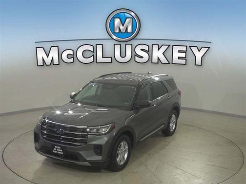 Gray Metallic 2025 Ford Explorer Active