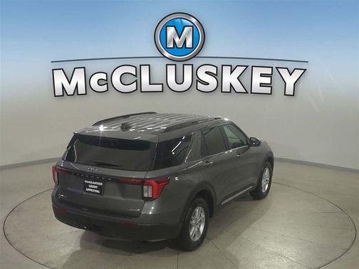Gray Metallic 2025 Ford Explorer Active