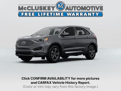 Gray Metallic 2024 Ford Edge SEL