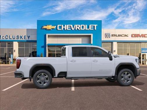 Summit White 2026 GMC Sierra 2500 SLE