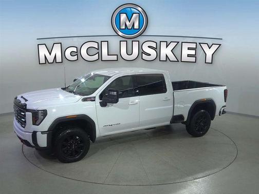 Summit White 2025 GMC Sierra 2500 AT4