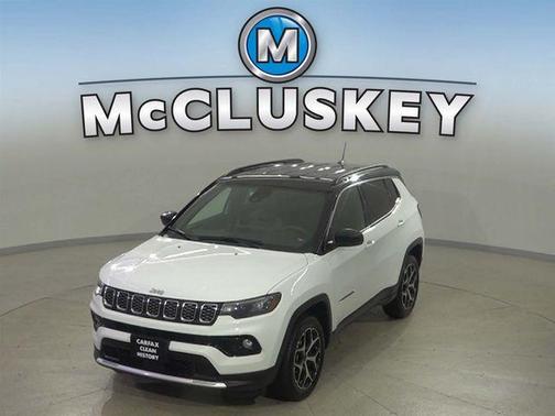 Bright White Clearcoat 2025 Jeep Compass Limited