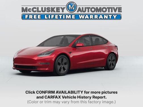 Red Multi-Coat 2023 Tesla Model 3 Standard Range