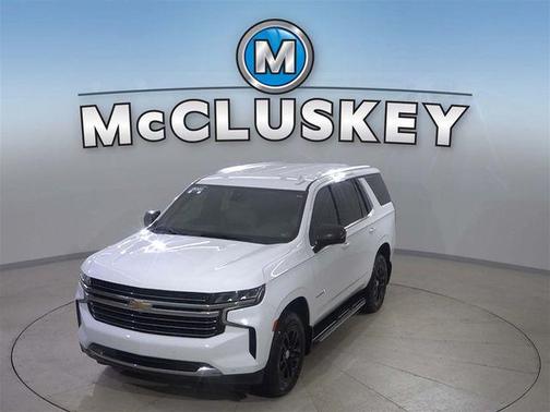 Summit White 2021 Chevrolet Tahoe LT