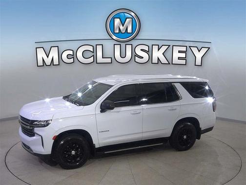 Summit White 2021 Chevrolet Tahoe LT