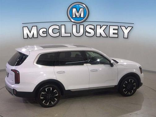 Glacial White Pearl 2024 Kia Telluride SX Prestige