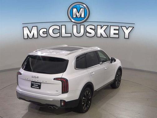 Glacial White Pearl 2024 Kia Telluride SX Prestige