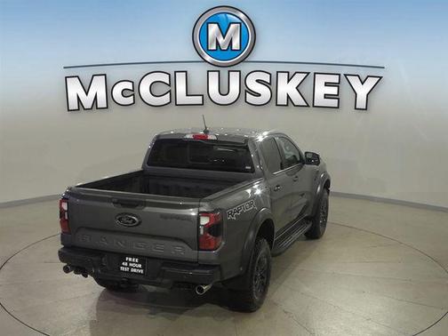 Carbonized Gray Metallic 2025 Ford Ranger Raptor
