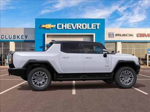 Interstellar White 2024 GMC HUMMER EV Pickup 3X