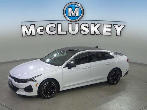Glacial White Pearl 2024 Kia K5 GT-Line