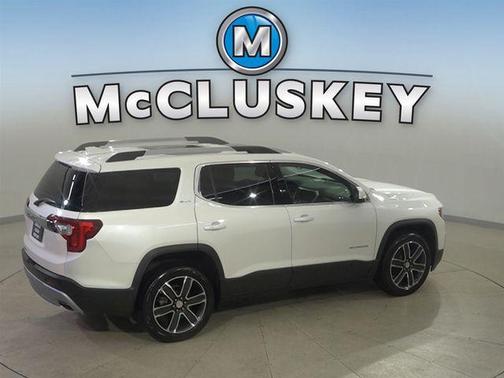 White Frost Tricoat 2021 GMC Acadia FWD SLT