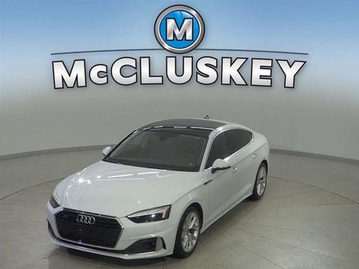 Glacier White Metallic 2022 Audi A5 Sportback Premium Plus