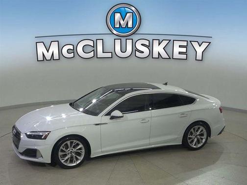 Glacier White Metallic 2022 Audi A5 Sportback Premium Plus