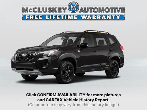 Crystal Black Silica 2023 Subaru Forester Wilderness
