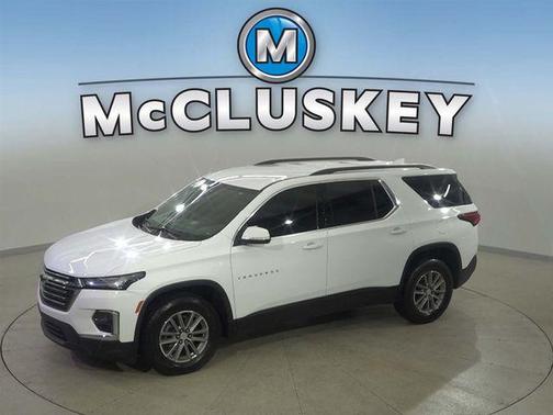 Summit White 2024 Chevrolet Traverse LT Cloth