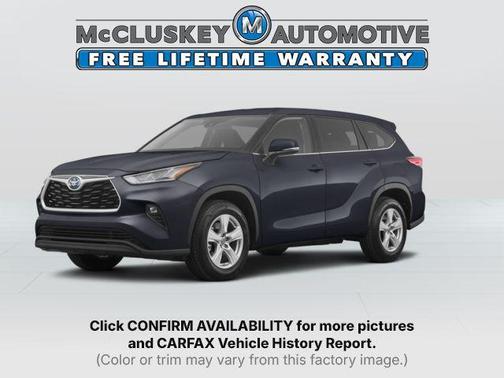 Magnetic Gray Metallic 2023 Toyota Highlander Hybrid XLE