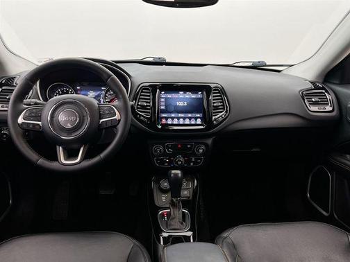 White Clearcoat 2019 Jeep Compass Limited