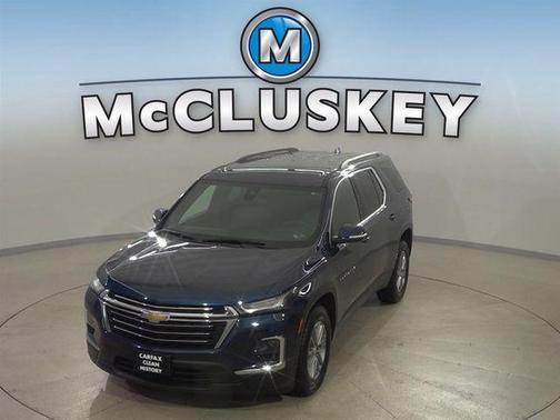 Northsky Blue Metallic 2023 Chevrolet Traverse LT Cloth