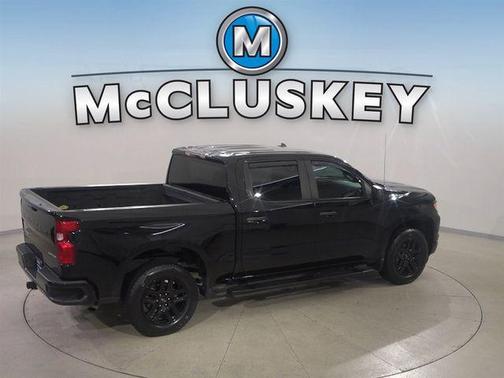 Black 2023 Chevrolet Silverado 1500 Custom