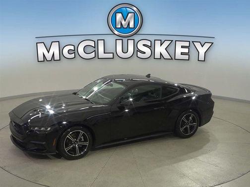 Shadow Black 2024 Ford Mustang EcoBoost Premium